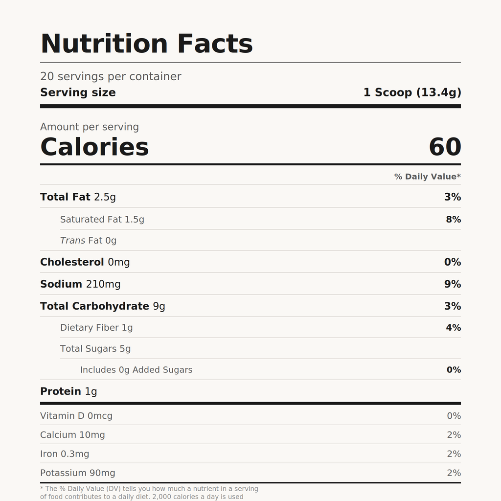 Spiced Roasted Cocoa Drink Mix